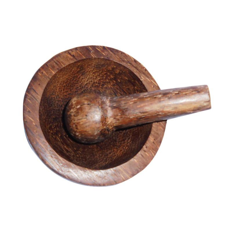 Mangkok Tumbuk Kayu Aren