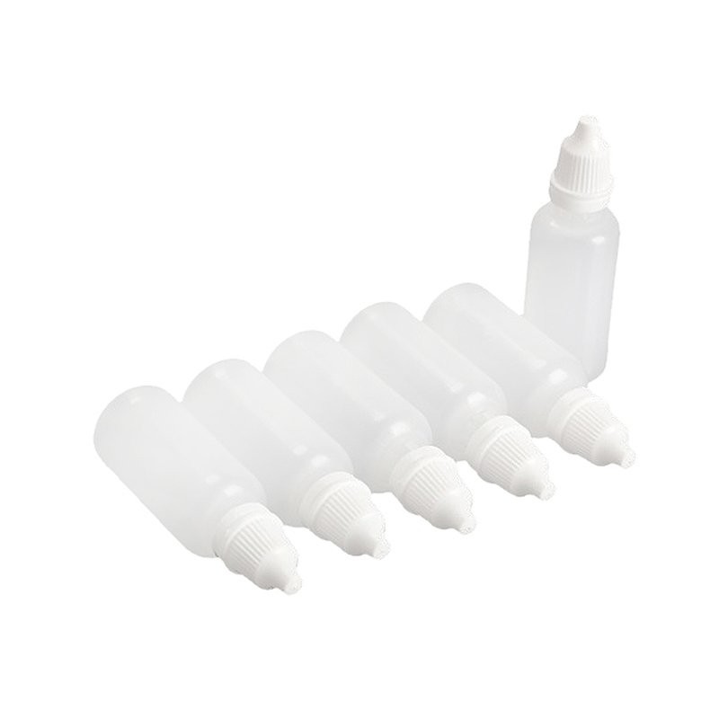 Botol Tetes Plastik untuk Obat Tetes Mata Kosmetik MultiFungsi Dropper Bottle 15ml dan 30ml