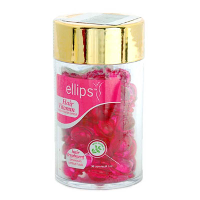 Ellips Hair Treatment Jar New Vitamin Rambut 10/50 Capsules  1 ml