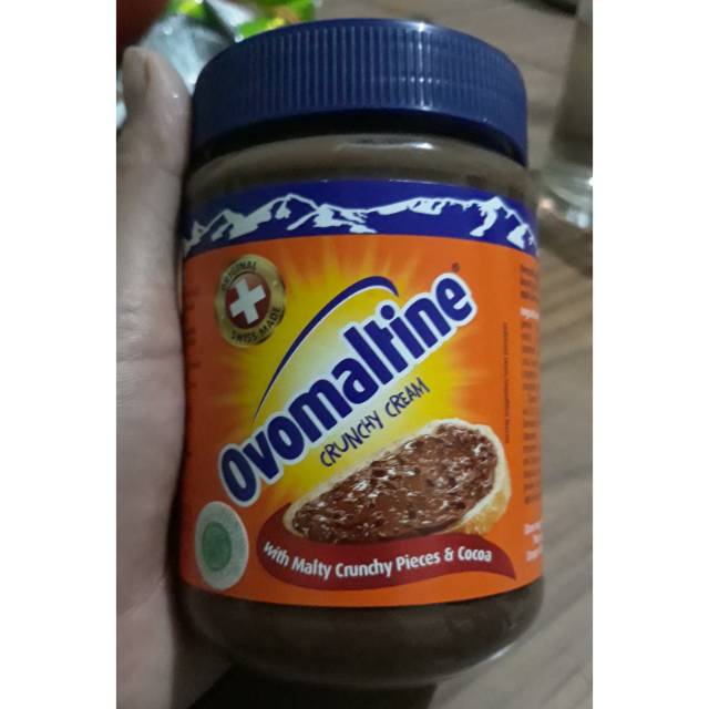 Ovomaltine crunchy cream 380gr exp oktober 2019