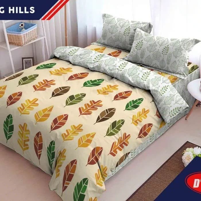 Kintakun Dluxe Spring Hills Set Sprei 180 x 200 Multicor