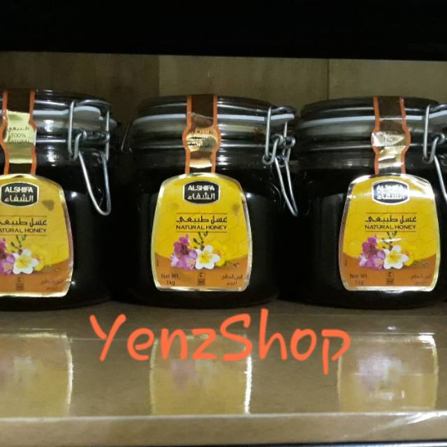 Madu Alshifa 1kg - Madu Arab Al shifa asli dari Saudi Arabia
