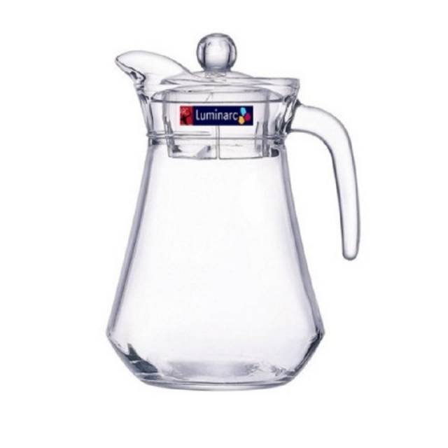 LUMINARC Pitcher Arc Jug + Lid 1.3L - 1.L