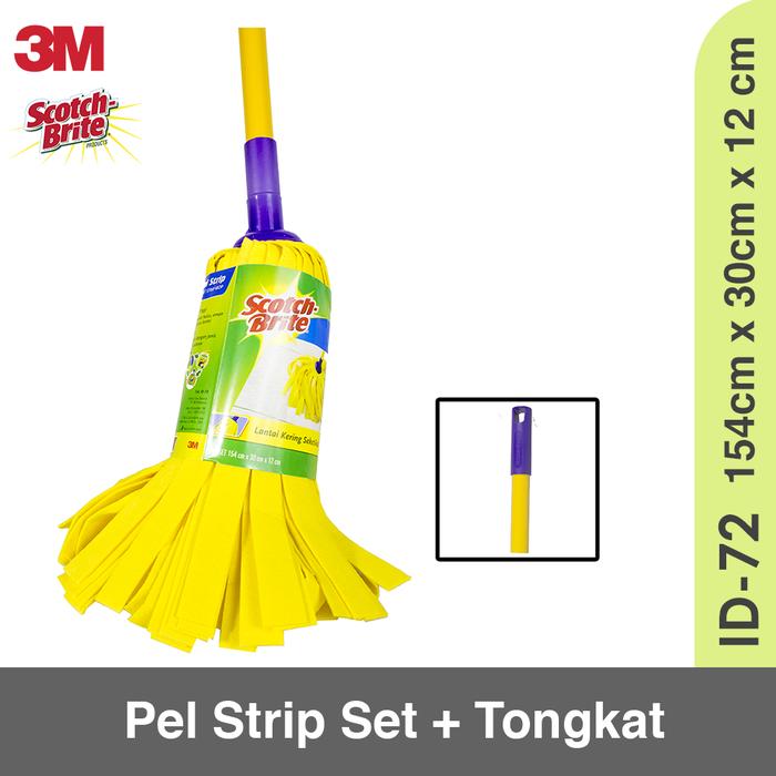 3M Scotch-Brite 3M Pel Strip Kuning Set ID-72