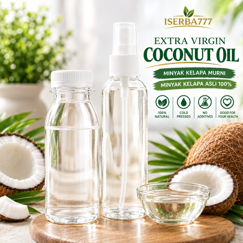 VCO Virgin Coconut Oil Minyak Kelapa Murni Cold Pressed