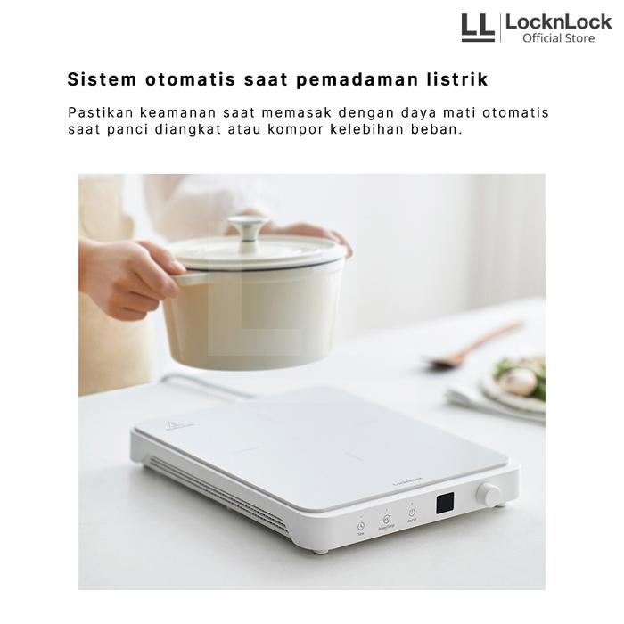 LocknLock Kompor Listrik Induksi Slim Induction Cooker