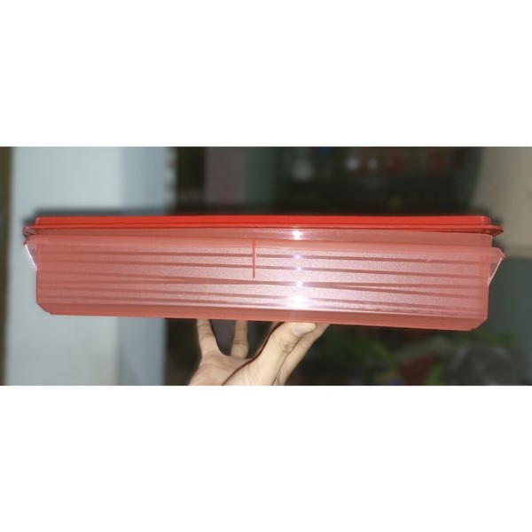Tupperware Large Snack Stor 3.5 Liter dengan Tutup Kedap Udara BPA Free Aman untuk Makanan dan Penyimpanan Makanan