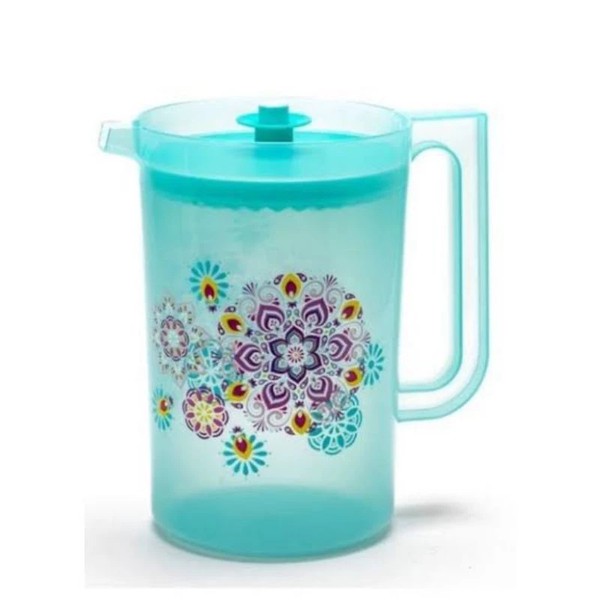 Tupperware Mosaic Pitcher 2L Wadah Minuman Elegan dengan Desain Mosaic Ukuran 2L ice can