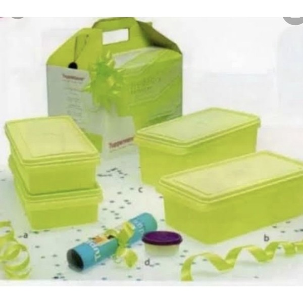 Tupperware Fresh Pear Collection Wadah Penyimpanan sayur dan buah di kulkas