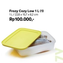 Tupperware Freezermate 1L Frozy Cozy freezer mate wadah penyimpanan untuk Freezer