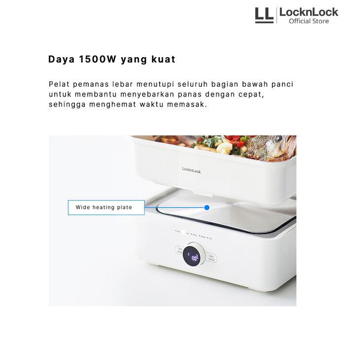 LocknLock Multi Cooker 4L Alat Masak Multifungsi Dengan Desain Praktis