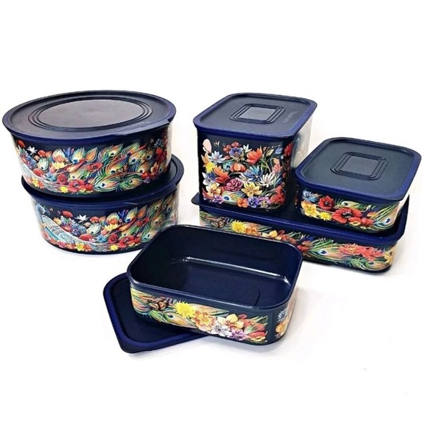 Tupperware Fortune Bird Baseline Canister