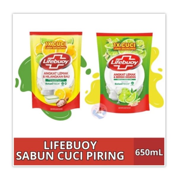 LIFEBUOY SABUN CUCI PIRING LEMON  JERUK NIPIS 660ML