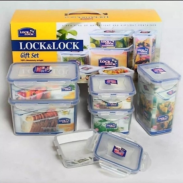 LOCK & LOCK Classic Gift Set BESAR Isi 6