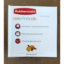 Rubbermaid Containers 18pcs , Food Storage, Easy Find Lids