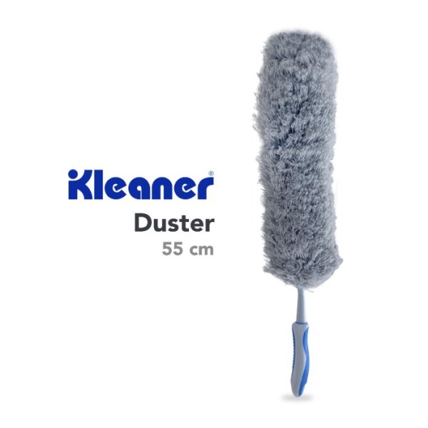 Kleaner Kemoceng Pendek Microfiber Fleksibel Rubber Grip