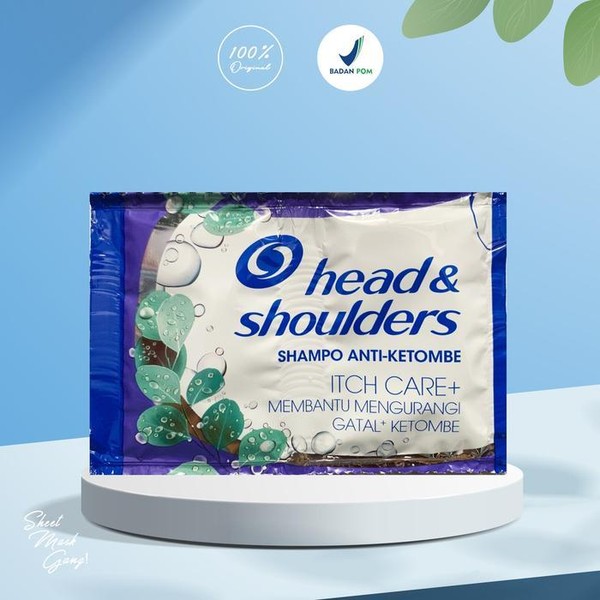 Shampoo Sachet Head & Shoulders 12 pcs - Anti Ketombe, Lembut, Segar