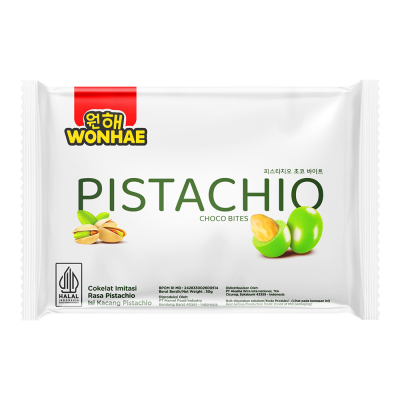 Wonhae Pistachio Chocho Bites 30gr Cokelat Pistachio Chocolate