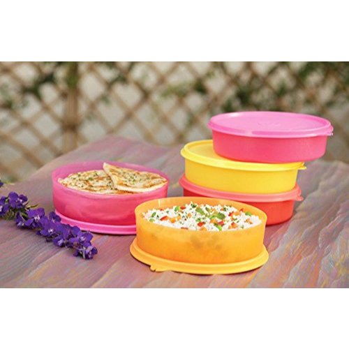 Tupperware Medium HANDY BOWL 400ml - Mangkuk Besar dengan Tutup Anti Tumpah