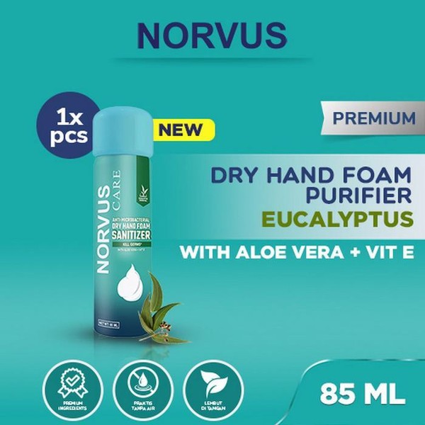 NORVUS Dry Hand Foam Sanitizer 85ml