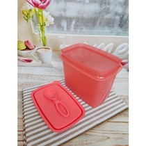 Tupperware Shelf Saver 850ml Dengan Seal dan sendok