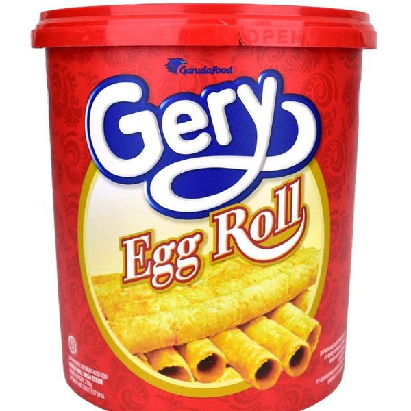 Gery Wafer Roll Rasa Telur 210g Gerry