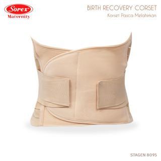 Sorex Stagen Pasca Melahirkan Slimming Corset Freesize 8059 Birth Recovery Corset untuk Kesehatan Ibu Setelah Melahirkan Maternity