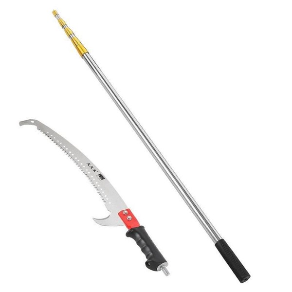 Gergaji Teleskopik Pemangkas Cabang Tinggi Tree Pruner Gergaji Untuk Pohon Yang Tinggi Dengan Desain Ergonomis Dan Kualitas Tahan Lama
