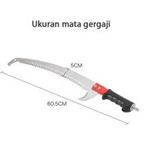 Gergaji Teleskopik Pemangkas Cabang Tinggi Tree Pruner Gergaji Untuk Pohon Yang Tinggi Dengan Desain Ergonomis Dan Kualitas Tahan Lama