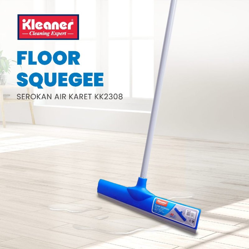 Kleaner Serokan Air Karet 40 cm Pembersih Lantai dan Jendela Penyapu Air