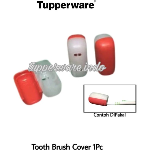 Tupperware Tutup Sikat Gigi Tooth Brush Cover 1Pc - Perlindungan Praktis untuk Sikat Gigi Anda