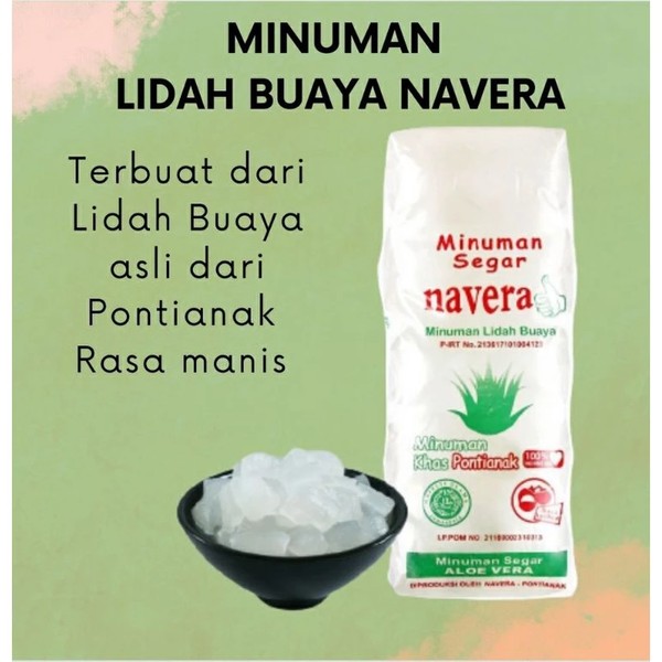 Minuman Aloe Vera Lidah Buaya NAVERA 1250gr