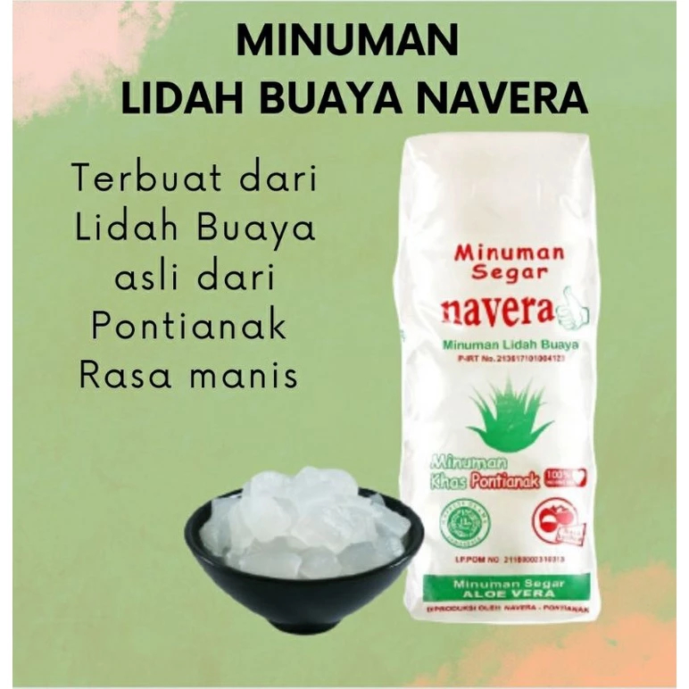 Minuman Aloe Vera Lidah Buaya NAVERA 1250gr