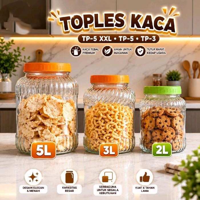 Toples Kaca SToples kaca serbaguna