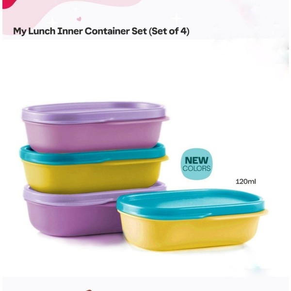 Tupperware Plastic My Lunch Inner Container 120ml