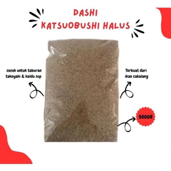 katsuobushi bubuk 500g cakalang 500g untuk kaldu Dashi