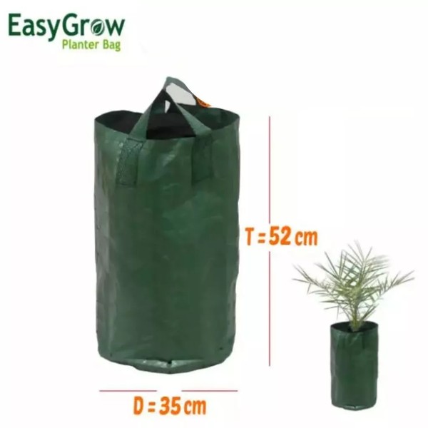 Easygrow Planter Bag Tall Easy Grow Planter Bag Tinggi untuk tanaman akar tunggang