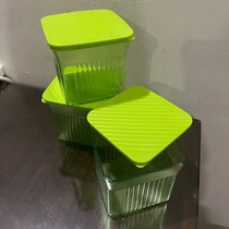 Tupperware Family Mate Square Toples Bahan Polycarbonate Dengan Tutup Kedap Udara Aman untuk bahan makanan