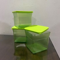 Tupperware Family Mate Square Toples Bahan Polycarbonate Dengan Tutup Kedap Udara Aman untuk bahan makanan