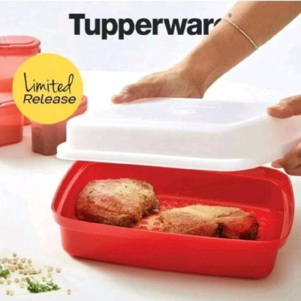 Tupperware Season Serve Wadah marinasi daging ikan ayam 1.2L