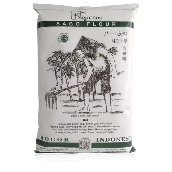 Tepung Sagu Tani 1kg Tepung Sago Asli