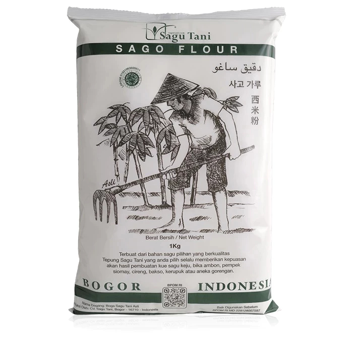 Tepung Sagu Tani 1kg Tepung Sago Asli