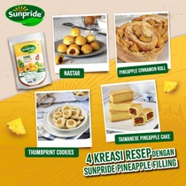 sunpride selai Nanas 500g selai nenas dengan gula asli tanpa bahan pengawet untuk nastar, cake & cookies