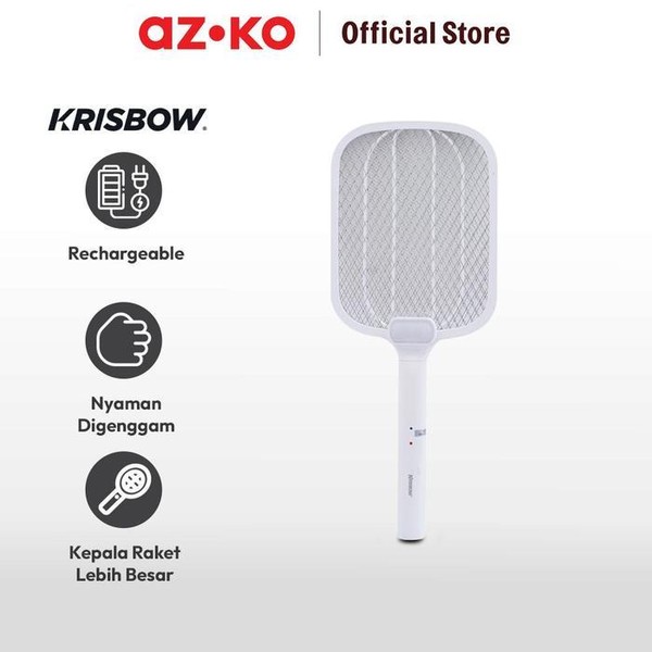 AZKO Krisbow Raket Nyamuk Rechargeable Square