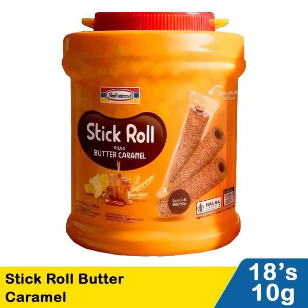 STICK ROLL BUTTER CARAMEL 18x10g
