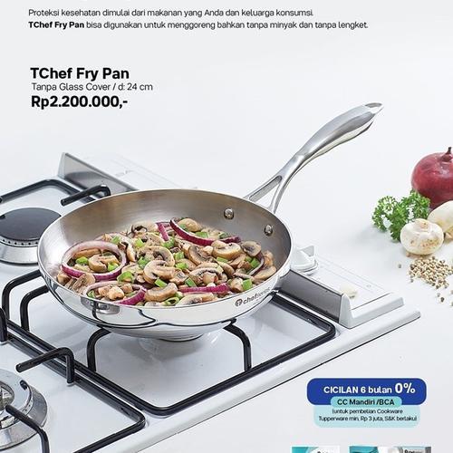 Tupperware TCHEF FRYPAN 24CM Stainless Steel - BTS